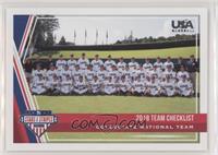 Team Checklist - USA Baseball Collegiate National Team