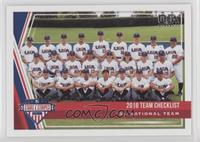 Team Checklist - USA Baseball 15U National Team