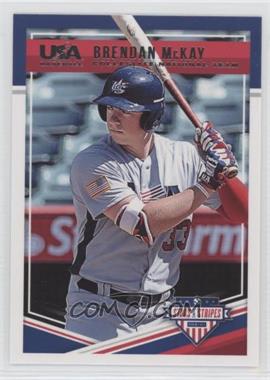 2018 Panini USA Baseball Stars & Stripes - [Base] #91 - Brendan McKay (Batting)