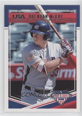 2018 Panini USA Baseball Stars & Stripes - [Base] #91 - Brendan McKay (Batting)