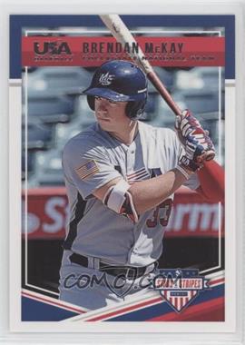 2018 Panini USA Baseball Stars & Stripes - [Base] #91 - Brendan McKay (Batting)