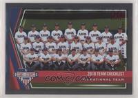 Team Checklist - USA Baseball 15U National Team #/249