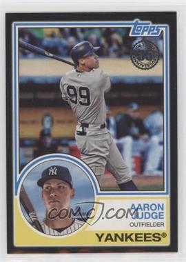 2018 Topps - 1983 Topps Design - Black #83-24 - Aaron Judge /299