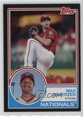 2018 Topps - 1983 Topps Design - Black #83-75 - Max Scherzer /299