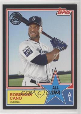 2018 Topps - 1983 Topps Design All-Stars - Black #83AS-24 - Robinson Cano /299