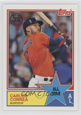 2018 Topps - 1983 Topps Design All-Stars #83AS-3 - Carlos Correa