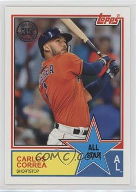 2018 Topps - 1983 Topps Design All-Stars #83AS-3 - Carlos Correa