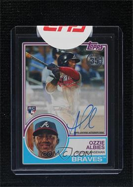 2018 Topps - 1983 Topps Design Autographs - Black #83A-OA - Ozzie Albies /99 [Uncirculated]