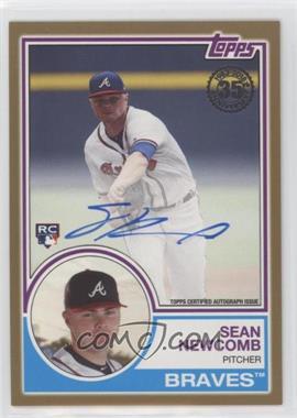 2018 Topps - 1983 Topps Design Autographs - Gold #83A-SN - Sean Newcomb /50