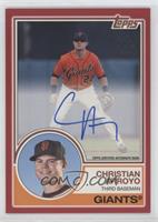 Christian Arroyo #/25