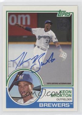 2018 Topps - 1983 Topps Design Autographs #83A-KBO - Keon Broxton