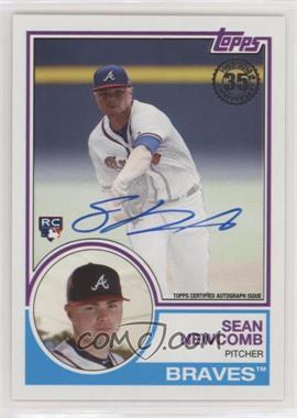 2018 Topps - 1983 Topps Design Autographs #83A-SN - Sean Newcomb