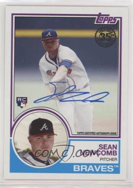 2018 Topps - 1983 Topps Design Autographs #83A-SN - Sean Newcomb