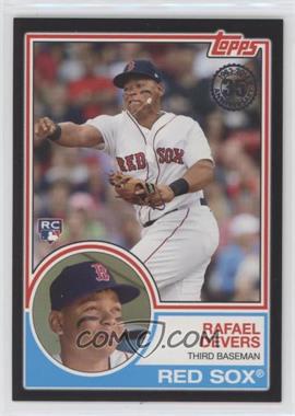 2018 Topps - 1983 Topps Design Rookies - Black #83-19 - Rafael Devers /299 - Courtesy of COMC.com