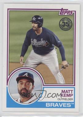 2018 Topps - 1983 Topps Design #83-38 - Matt Kemp