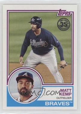 2018 Topps - 1983 Topps Design #83-38 - Matt Kemp