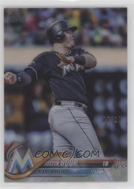 2018 Topps - [Base] - Clear Variations #499 - Justin Bour /10