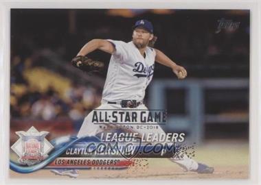 2018 Topps - [Base] - Factory Set All-Star Game #2 - League Leaders - Clayton Kershaw