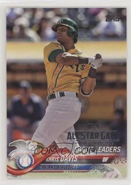 2018 Topps - [Base] - Factory Set All-Star Game #218 - League Leaders - Khris Davis