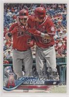 Kole Calhoun (Pictured with Mike Trout)