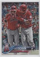 Kole Calhoun (Pictured with Mike Trout) #/190