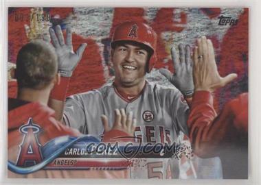 2018 Topps - [Base] - Factory Set Foilboard #644 - Carlos Perez /190