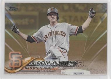 2018 Topps - [Base] - Gold #380 - Kelby Tomlinson /2018