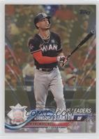 League Leaders - Giancarlo Stanton #/2,018