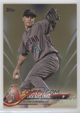 2018 Topps - [Base] - Gold #507 - Zack Greinke /2018