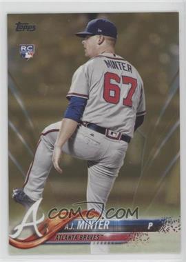 2018 Topps - [Base] - Gold #514 - A.J. Minter /2018