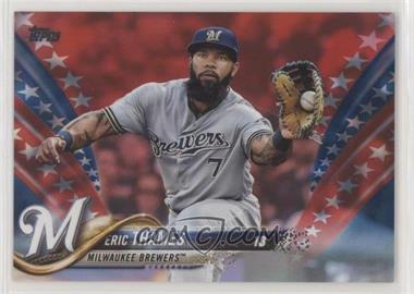 2018 Topps - [Base] - Independence Day #615 - Eric Thames /76