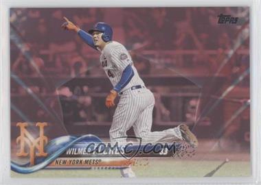 2018 Topps - [Base] - Mother's Day Pink #344 - Wilmer Flores /50
