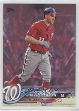 2018 Topps - [Base] - Mother's Day Pink #58 - Ryan Zimmerman /50