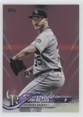 2018 Topps - [Base] - Mother's Day Pink #678 - Chad Bettis /50