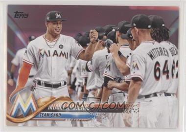 2018 Topps - [Base] - Mother's Day Pink #73 - Miami Marlins /50