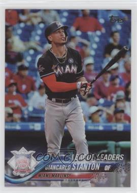 2018 Topps - [Base] - Rainbow Foil #45 - League Leaders - Giancarlo Stanton