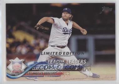 2018 Topps - [Base] - Topps Online Exclusive Limited Edition #2 - League Leaders - Clayton Kershaw /1000