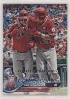 Kole Calhoun (Pictured with Mike Trout) #/1,000