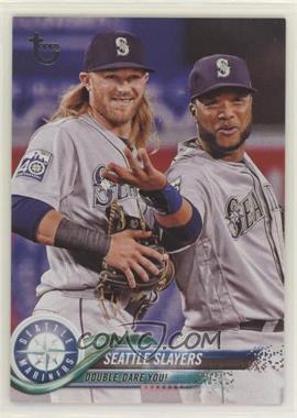 2018 Topps - [Base] - Vintage Stock #205 - Checklist - Seattle Slayers (Double Dare You!) /99