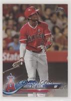 Justin Upton (Dropping Bat) [EX to NM]