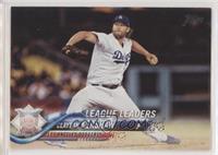 League Leaders - Clayton Kershaw [EX to NM]