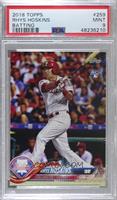 Rhys Hoskins (Batting) [PSA 9 MINT]