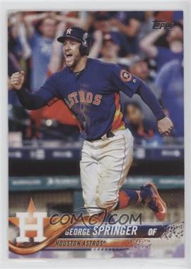 2018 Topps - [Base] #275.1 - George Springer (Blue Jersey)