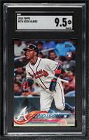 Ozzie Albies (White Jersey) [SGC 9.5 Mint+]