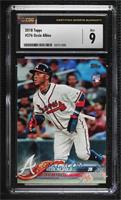 Ozzie Albies (White Jersey) [CSG 9 Mint]