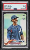 SP - Photo Variation - Ozzie Albies (Warmup Shirt) [PSA 9 MINT]