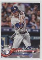 League Leaders - Jose Altuve [EX to NM]