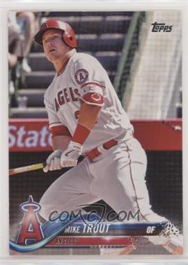 2018 Topps - [Base] #300.1 - Mike Trout (White Jersey) [Noted]