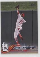 Dexter Fowler (Jumping at Wall)