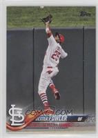 Dexter Fowler (Jumping at Wall)